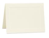 cougar natural ivory starwhite vicksburgh A-1 a-4 plain folded invitation 4 baronial announcement