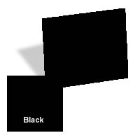 a9 midnight black envelopes, 1/2 sheet paper envelopes