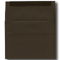 a9 dark chocolate brown envelopes, 1/2 sheet paper envelopes mocha brown