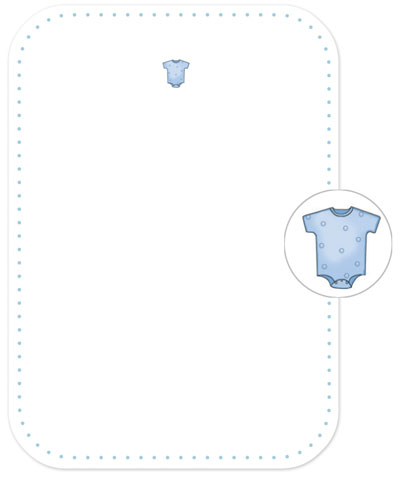 unprinted blank baby announcement invitation paper with envelopes fill in the blanks romper onesie