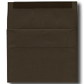 basis chocolate brown invitation card envelopes a-1 4 bar