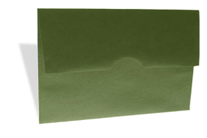 brown bag envelopes bag flap A-7 olive