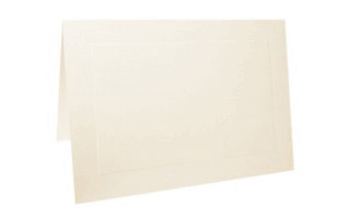 ecru,white,panel folders,a,baronial,announcements,plain,cards,envelopes