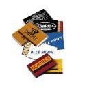 personalized foil printed matches notepads matches business logo design