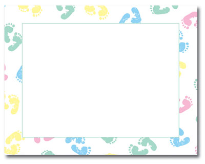 diy blank invitation paper birth announcements, baptism,first communion,baby invitation kits