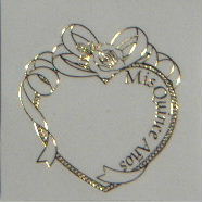 seals quince anos 15 IV birthday wedding envelope clear hearts silver gold foil