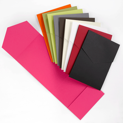 paper duvet pocket folders  invitation wraps blank paper wraps envelopes