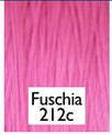 menu program loops bands cord with tassels stretch elastic rayon fuschia pink