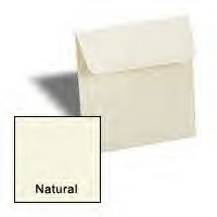 cougar natural vellum envelopes square 6.5", starwhite vicksburgh natural square envelopes 6 1/2 x 6 1/2